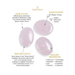 Rose Quartz Oval Cabochon - MystiqHouse