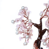 Rose Quartz Pearl Mseal Tree - MystiqHouse