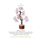 Rose Quartz Pearl Mseal Tree - MystiqHouse