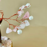 Rose Quartz Pearl Mseal Tree - MystiqHouse