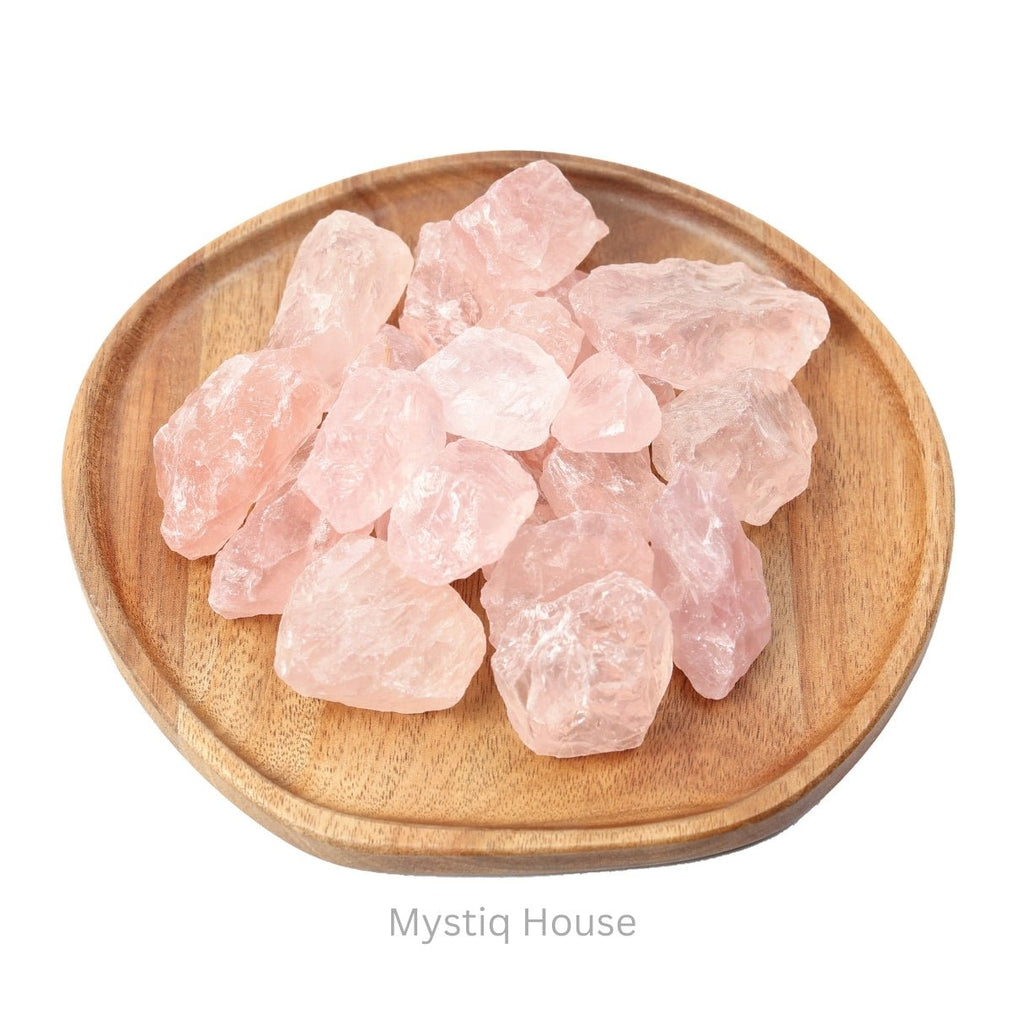 Rose Quartz Raw premium - MystiqHouse