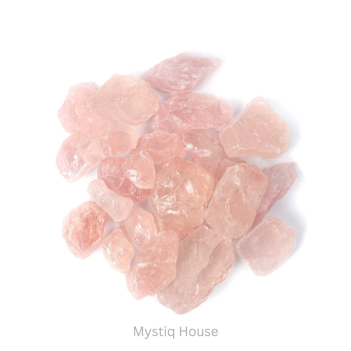 Rose Quartz Raw premium - MystiqHouse