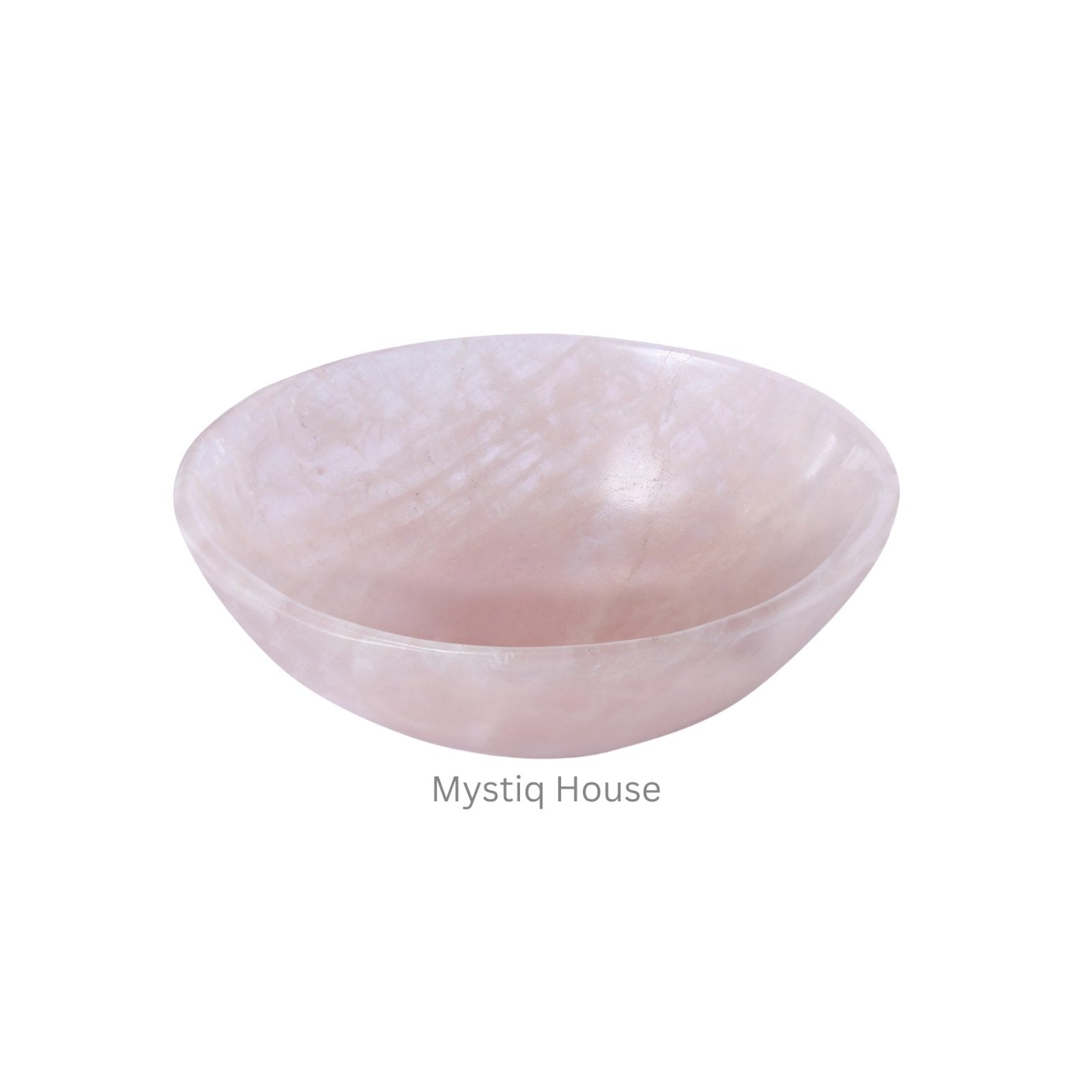 Rose Quartz Round Bowl - MystiqHouse