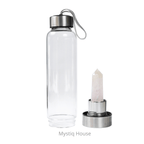 Rose Quartz Water Bottle - MystiqHouse