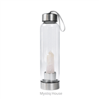 Rose Quartz Water Bottle - MystiqHouse