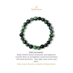 Ruby Zoisite 8mm Bracelet - MystiqHouse