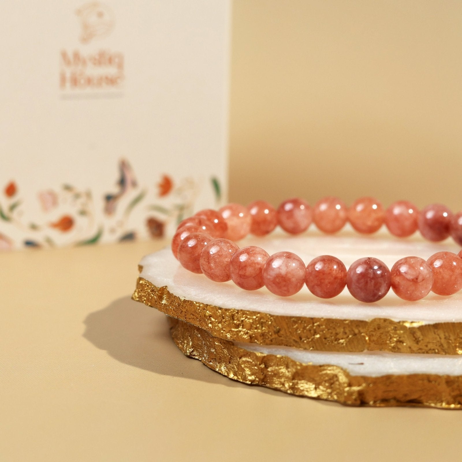 Sunstone 8mm Bracelet - MystiqHouse