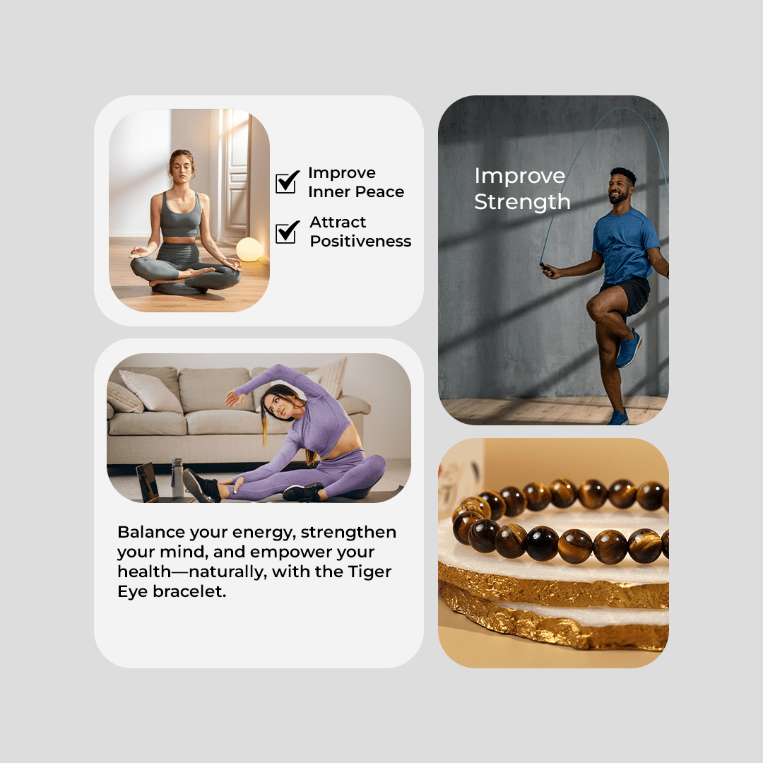 Tiger Eye 8mm Bracelet - MystiqHouse