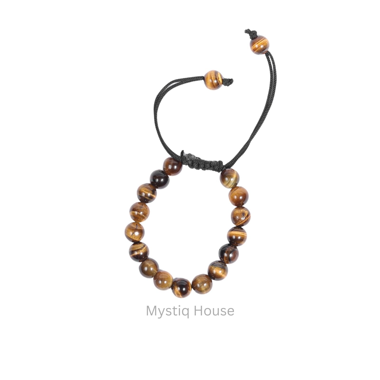 Tiger Eye Adjustable 8mm Bracelet - MystiqHouse