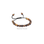 Tiger Eye Adjustable 8mm Bracelet - MystiqHouse