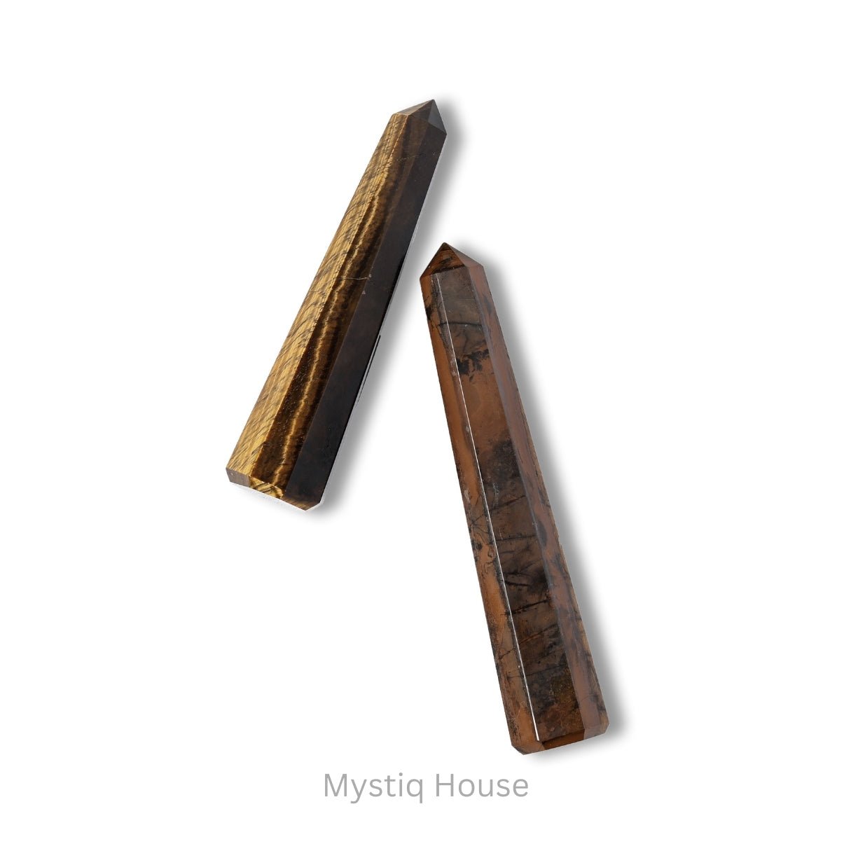 Tiger Eye Crystal Pencil Point - MystiqHouse