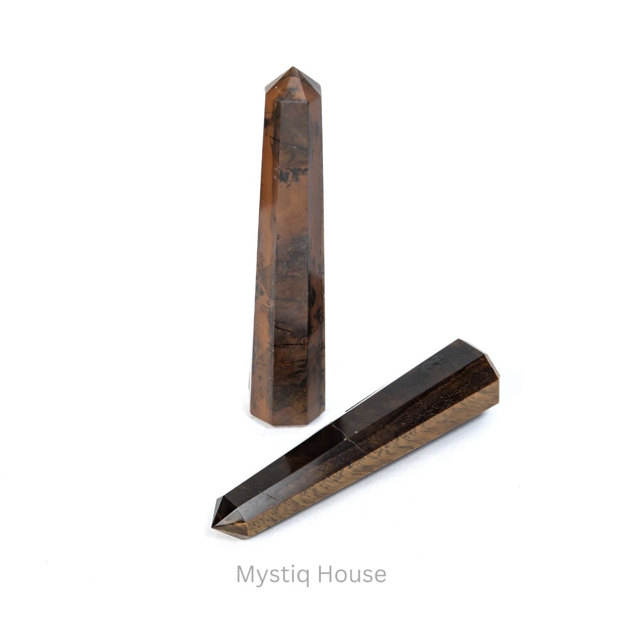 Tiger Eye Crystal Pencil Point - MystiqHouse
