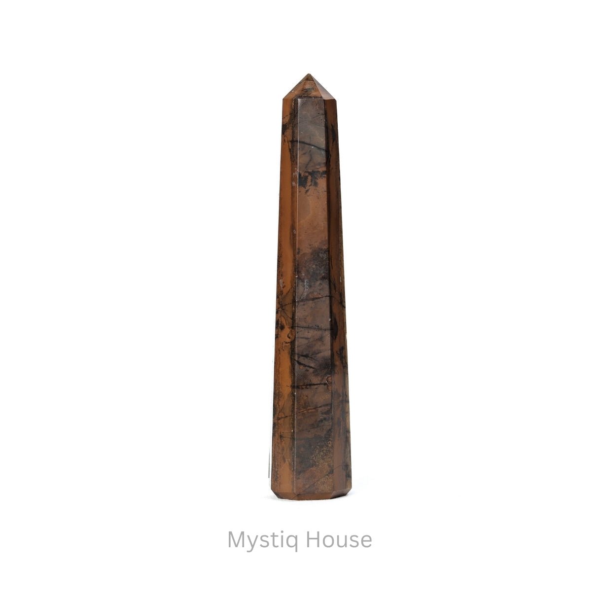 Tiger Eye Crystal Pencil Point - MystiqHouse