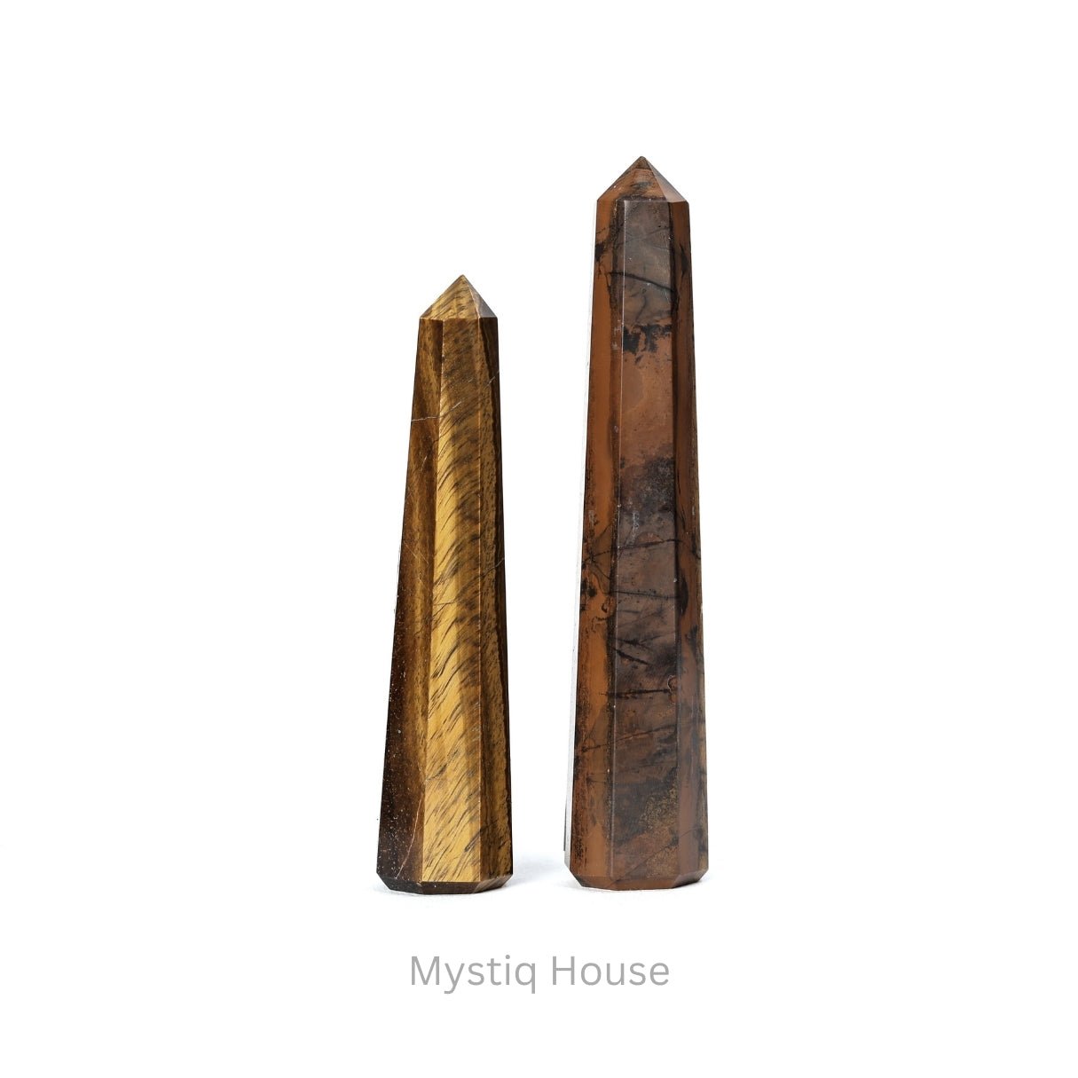 Tiger Eye Crystal Pencil Point - MystiqHouse