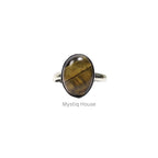 Tiger Eye Oval Ring - MystiqHouse