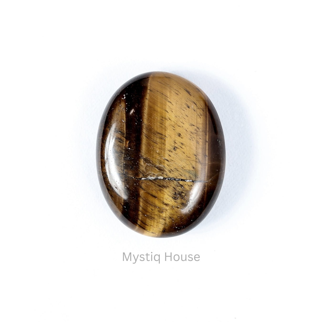 Tiger Eye Palm Stone - MystiqHouse