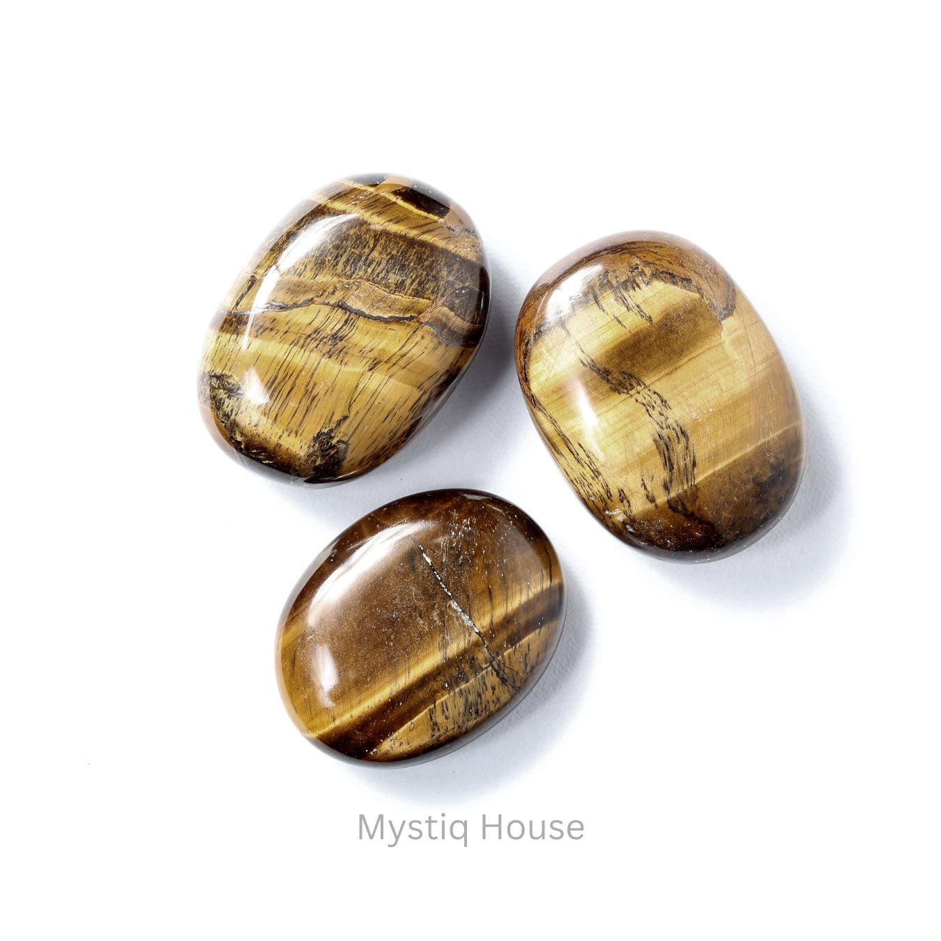 Tiger Eye Palm Stone - MystiqHouse