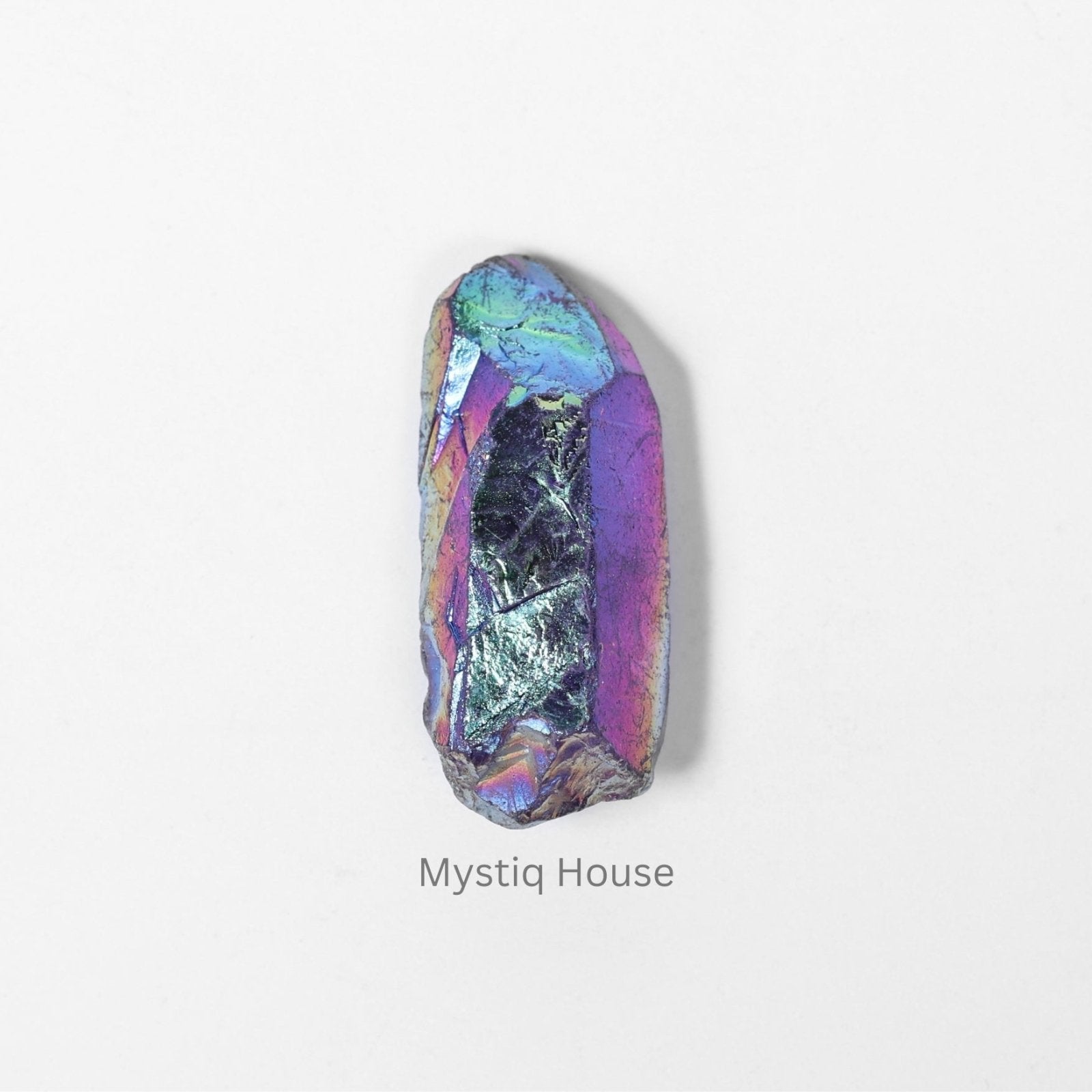 Titanium Aura Quartz Points - MystiqHouse