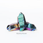Titanium Aura Quartz Points - MystiqHouse