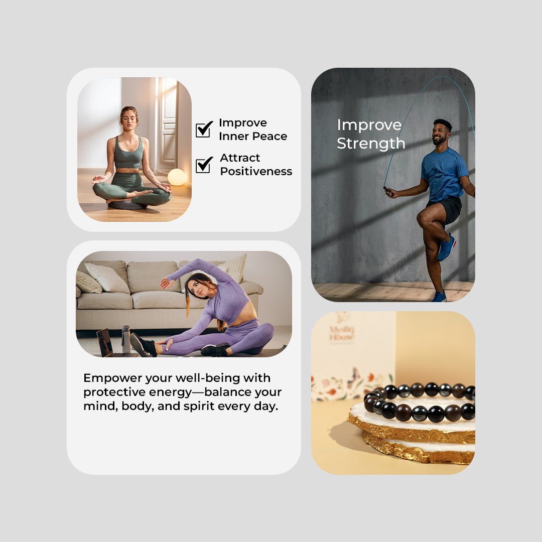 Triple Protection Bronzite 8mm Bracelet - MystiqHouse