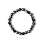 Triple Protection Bronzite 8mm Bracelet - MystiqHouse